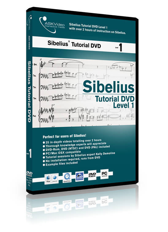 Sibelius Tutorial DVD - Level 1